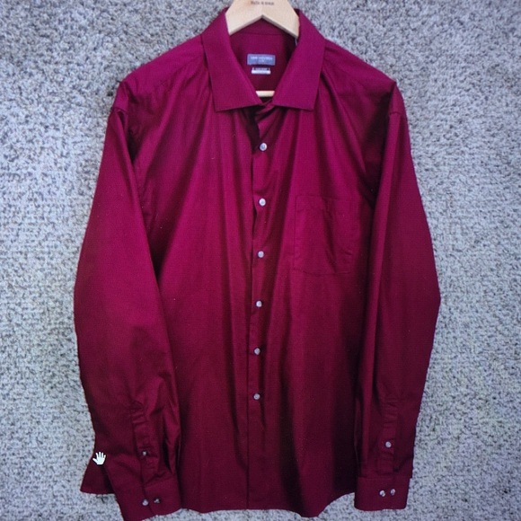 Other - Men's Burgundy Dress Shirt